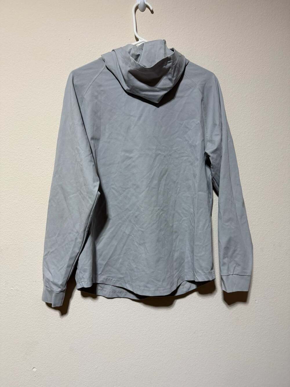 BYLT Basics Elite+ Drop Cut Pullover Hoodie in Grey - Size M - Picture 4 of 4